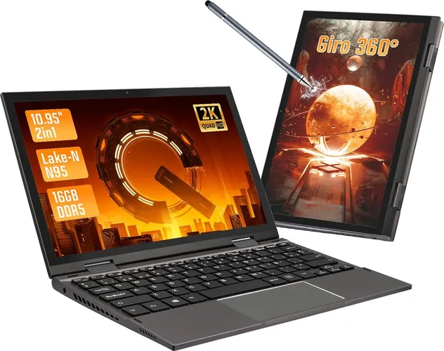 morepc 2-in-1 Convertible 360° Touch Laptop