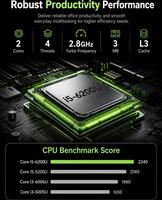 FUNYET 2026 15,6 Pulgadas i5-6200U (hasta 2,80 GHz), 16 GB RAM 1TB SSD con Win 11, WiFi 5, BT 4.2, USB 3.0, Mini HDMI, Type-C, 5000 mAh Batería y Teclado Retroiluminado
