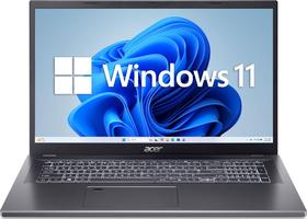 Acer Aspire 17 (A17-51M-51UJ) Portátil, Pantalla IPS FHD de 17 Pulgadas, Intel Core 5 120U, 16GB RAM, 512GB SSD, Intel Graphic, Windows 11, Teclado QWERTZ, Gris