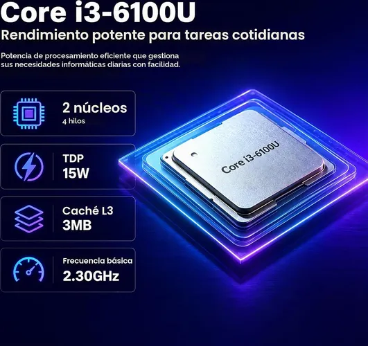 Pinstone 15.6" FHD Core i3-6100U Laptop