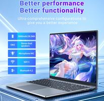 2026 15.6 Pouces Gaming Core i5-7Y54 16Go RAM 512Go SSD Win 11 Pro Écran 1920×1080 FHD avec HDMI & USB 3.0x2 WiFi 5 BT 5.0 Clavier Rétroéclairé