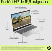 HP 15-fd0163ns- 15.6" Full HD (Intel Core i5-1334U, 16GB RAM, 512GB SSD, Intel Iris Xe Graphics, Windows 11) Silver Spanish QWERTY Keyboard