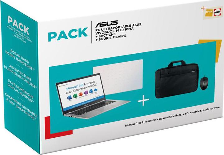 Ordinateurs Portables ASUS VivoBook E410MAB-E410MA Intel Celeron 4 Go Ram 128 Go Ssd 14 005135734