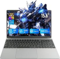 15.6 Pouces, Core i5-6200U 8 GO RAM 256 GO SSD Grande Autonomie, FHD IPS Déverrouillage Empreinte Digitale USB3.0 Wi-Fi5 HDMI BT5.0 Bureau Études