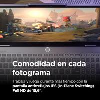 Lenovo LOQ Essential Gen 11 – Gaming AI 15.6 Inch FHD (Intel Core i7-13650HX, NVIDIA GeForce RTX 5050, 16GB RAM, 512GB SSD, 144Hz, Wi-Fi 6, Windows 11 Home) Spanish QWERTY – Moon Grey