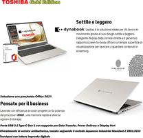 Toshiba Dynabook Satellite Pro Gold Intel 6305 16 Go RAM SSD pci 256 Go écran