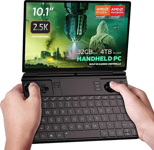 GPD Win Max 2 2025 de Jeu avec AMD Ryzen 7 8840U, Radeon 780M GPU, 32GB de RAM, SSD 4TB, OcuLink, écran IPS