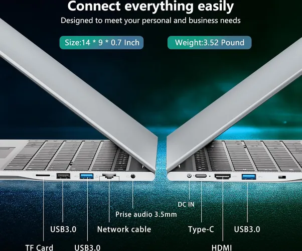 AUKABREX 15.6" Laptop