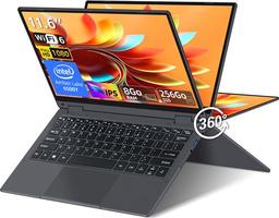 11.6"-8Go RAM 256Go SSD- YOGA Ecran rotation 360° Intel® Pentium® Gold 6500Y-Windows11 Pro-WiFi