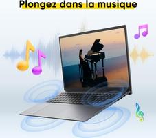 18.5" 24 Go de RAM, SSD 1 to, processeur Double cœur m3-8100Y jusqu'à 3,4 GHz, HDMI, RJ45, Grand écran, Win 11, Le télétravail, Le multitâche et Le Divertissement