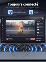 AocBook 15.6" FHD, Ryzen 5 3500U, Quad-Core, 16 Go RAM DDR4, SSD NVMe Léger avec Touchpad Innovant & Webcam avec Interrupteur de Confidentialité (512Go)