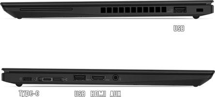 Lenovo ThinkPad T480s Windows 10 Pro – Intel Core i7-8550U, 12 Go de RAM, 256 Go SSD, IPS FHD