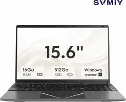 SVMIY 15.6-inch FHD IPS Laptop