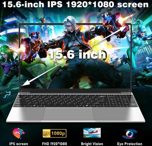15.6 Inch Gold Processor 4425Y, RAM 8GB SSD 256GB Notebook Laptop, 5000Mah/1920x1080P/Webcam/WIFI 5/TF Card Slot