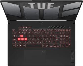 Asus TUF Gaming A17 17.3 Inch WQHD 240Hz/3ms Anti-Glare IPS Display AMD R9 7940HS 16 GB RAM 1 TB SSD NVIDIA RTX 4070 Windows 11 QWERTZ Keyboard Mecha Grey Negro