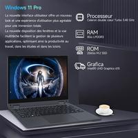 11.6"- Ecran rotation 360° 8Go RAM 256Go SSD Intel® Pentium® Gold 6500Y-Windows11 Pro