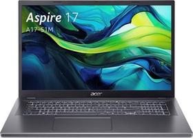 Acer Aspire 17 A17-51M Intel Core 5 120U / jusqu'à 5 GHz Win 11 Home Intel Graphics 16 Go RAM 512 Go SSD