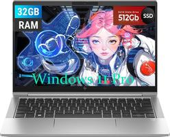 HP EliteBook 630 G10 Professionnel, 13,3 Pouces FHD (1920 x 1080), Intel Core i7-1365U, 32 Go de RAM, 512 Go SSD, Clavier US QWERTY, Windows 11 Pro (reconditionné)